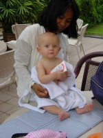 Natasha with Glenda