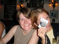 Susan and Liz on Susan's birthday 