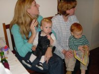 Rasheen and Tara, Michelle and William