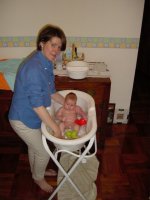 Bathtime with Mum