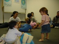 Lottie at Kindermusik class