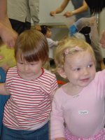 Lottie and her new friend Calypso