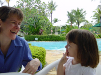 Mummy and Lottie.