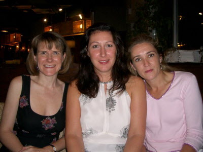 Susan Sally and Philippa.