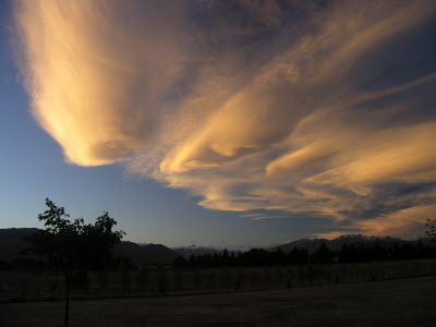 Sky before a storm.