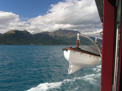 Lake Wakatipu from TSS Earnslaw.