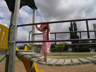 A playground stop at Cromwell.