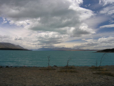 Lake Pukaki Hydro Dam.