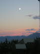 Full moon Lake Tekapo.