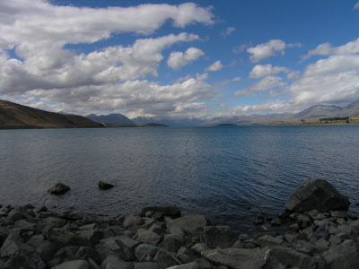 Lake Tekapo.