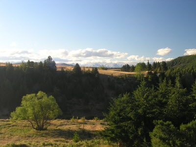 View from verander of Highview.