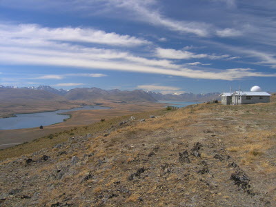Mount John observatory.
