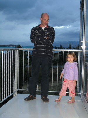 Daddy and the munchkin!