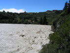 Rakaia Gorge flash flood.