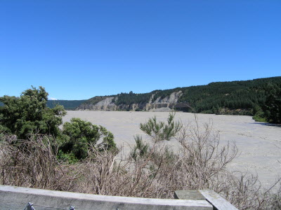 Rakaia Gorge flash flood.