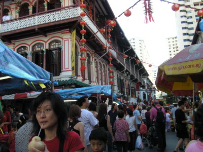 China Town on Chinese New Year Eve.