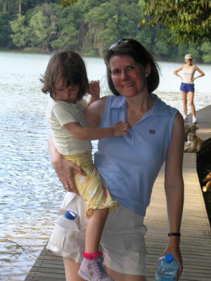 Mummy and Lotie - MacRitchie resevoir.