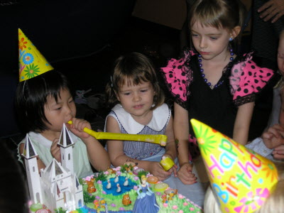 Ariel's birthday party.