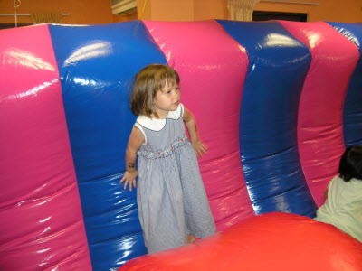 Bouncy castle fun...