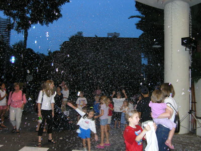 Snow in Singapore