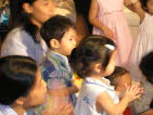 Twins - Tristan and Trinity form Lotties school.