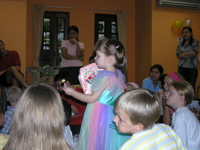 Nassim Park kids Christmas party.