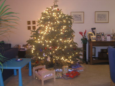 After Santa had been!