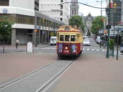 Christ Church tram.