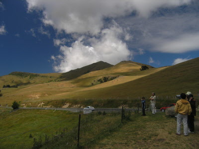 Summit Road to get to the French settlement of Akaroa.