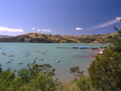 French settlement of Akaroa.