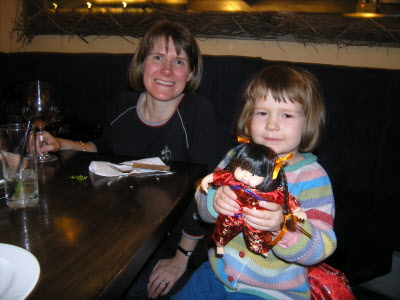 Susan and Lottie at Wild Fire!