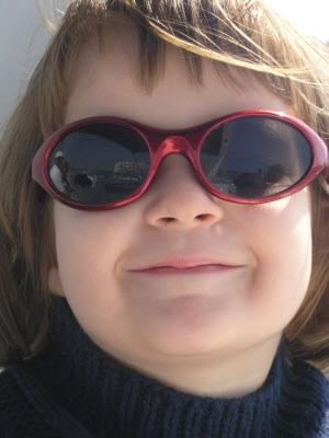 Cool chick!