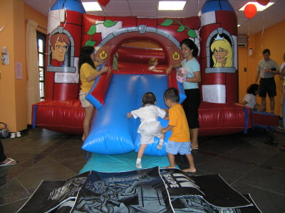 bouncy castle?