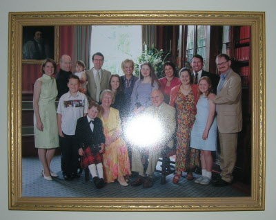 Stevenson family portrait.