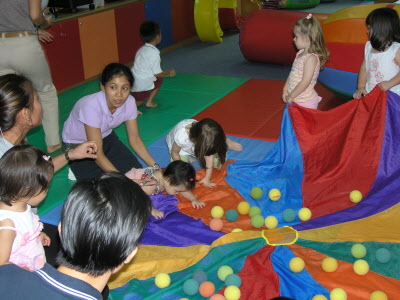 Baby Kaylee's birthday party.