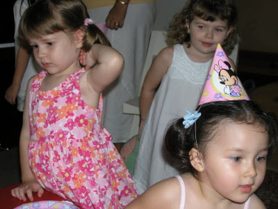 Lottie, Isabella and Aisling.