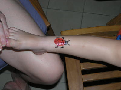 And now a ladybird...