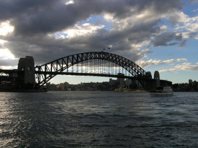 Sydney harbour bridge.