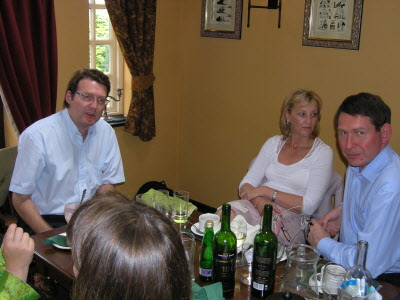 Grandpa Sam's 80th lunch.