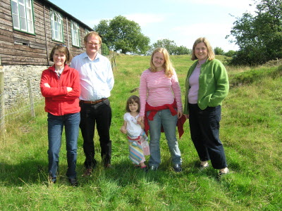 Susan, Gordon, Lottie Rowan, Karen.