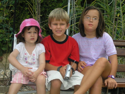 Lottie, Jamie and Gabby.