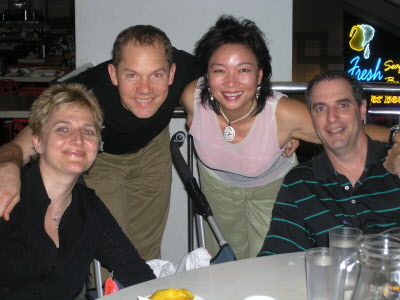John Steward's leaving dinner...