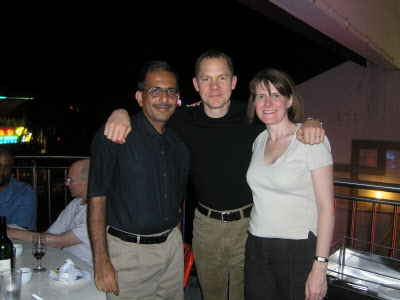 John Steward's leaving dinner...