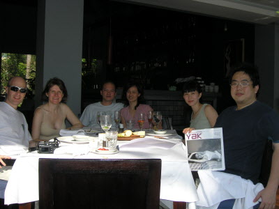 Lunch out with Kimin & Jun, FiFi & Agus.