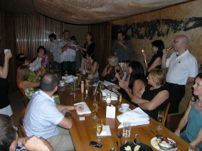 Danielle Rossetti's birthday party lunch at the Hyatt.