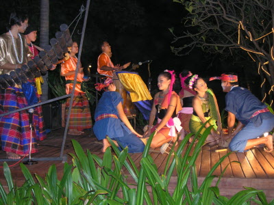 A Northern Thai dance troop.