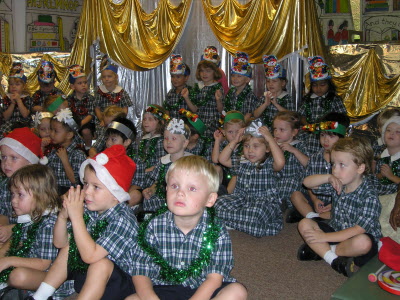 Christmas concert at school