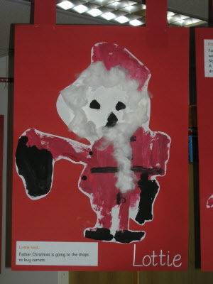 Lottie's art work.