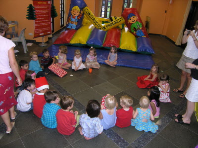Pass the parcel with all my class mates