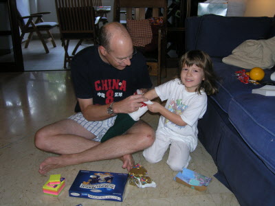 Any more in your stocking Daddy?